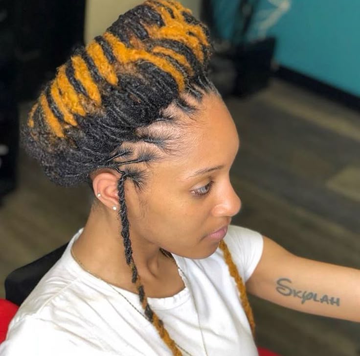 Loc Crown Updo