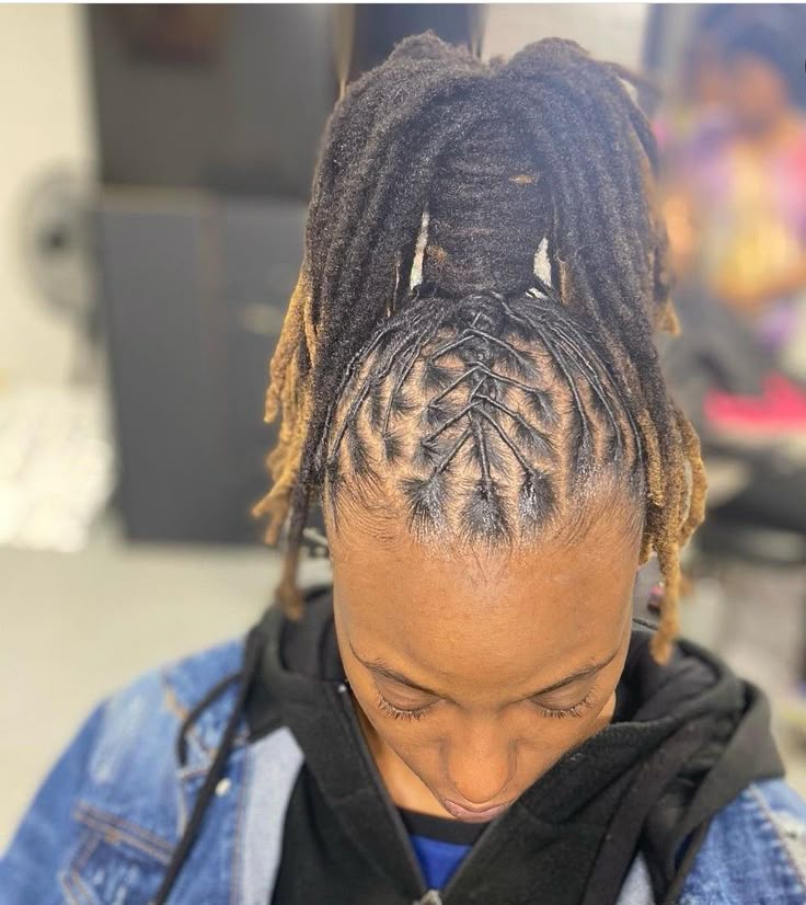  Loc Ponytail With Wrapped Base