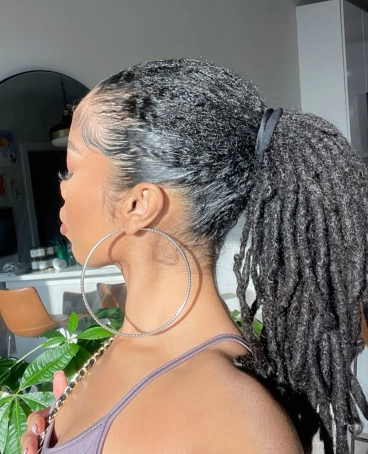 Low Loc Ponytail