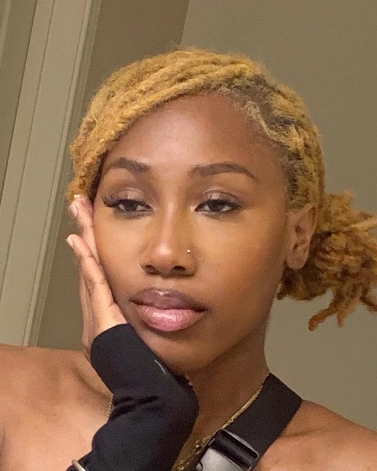 One-Sided Loc Bun
