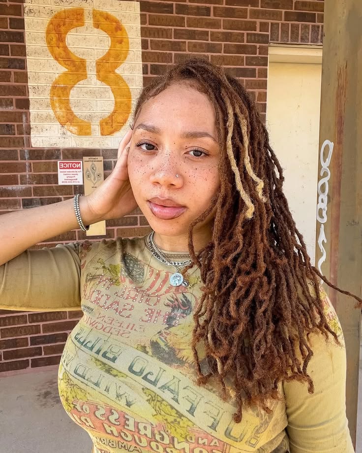 Side-Swept Locs