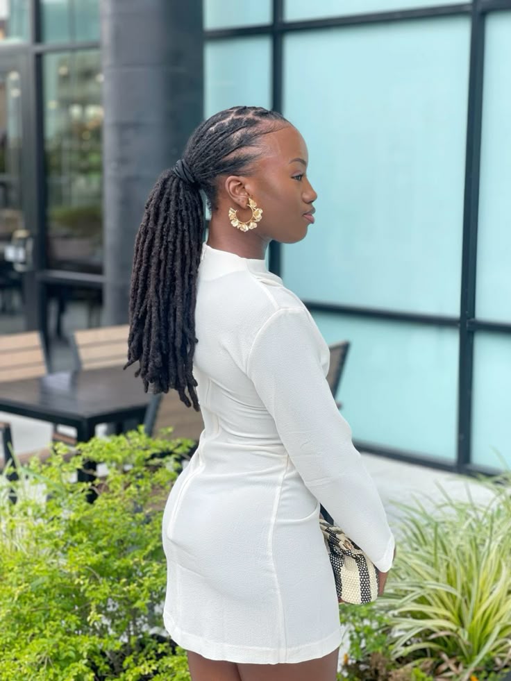 Sleek Low Ponytail
