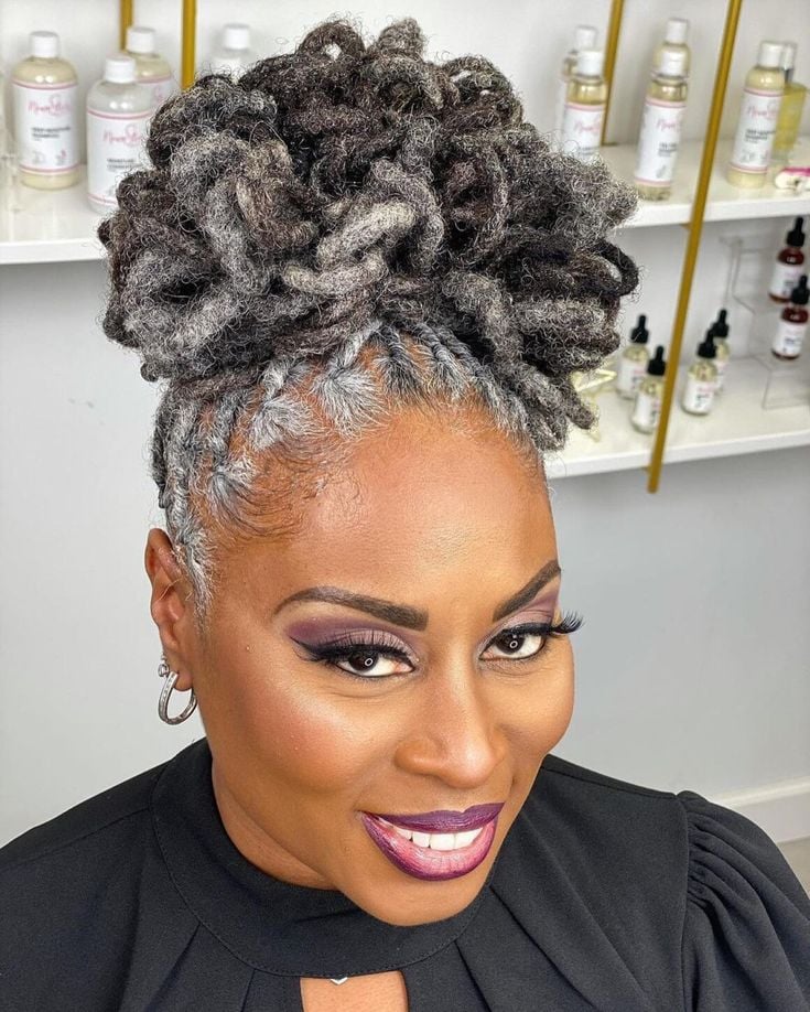 Try Soft Face-Framing Locs