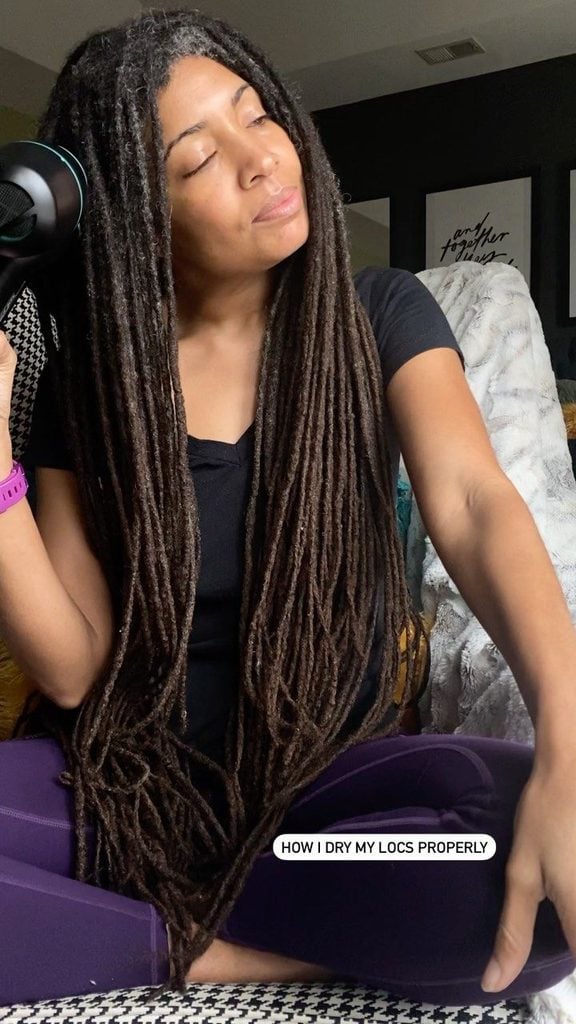Dry Your Locs Properly After Washing