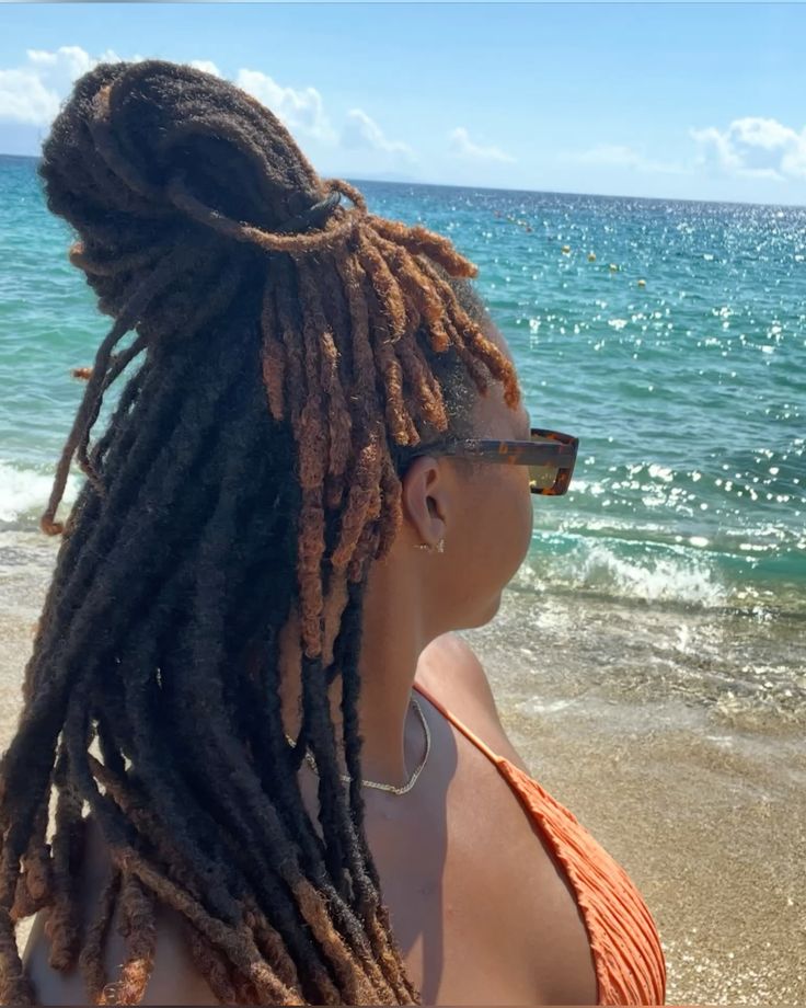 Half-Up Vacation Locs
