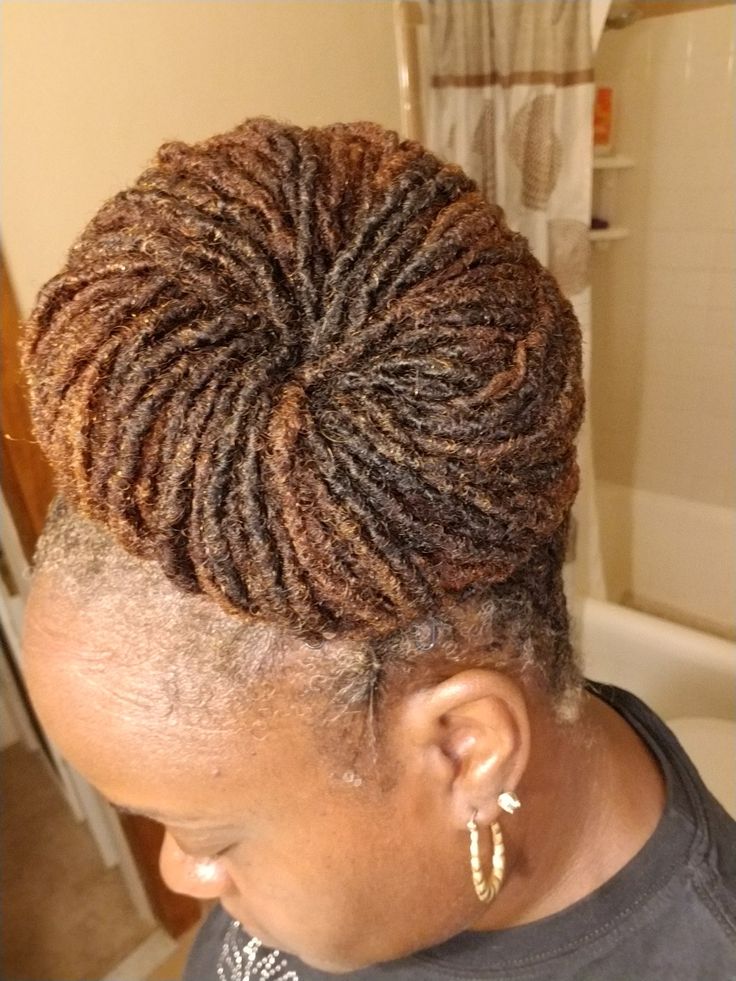 relaxed side bun