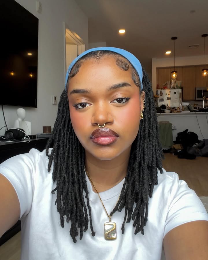 Locs With a Simple Headband