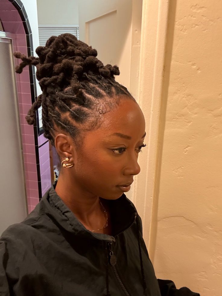 Relaxed Loc Updo