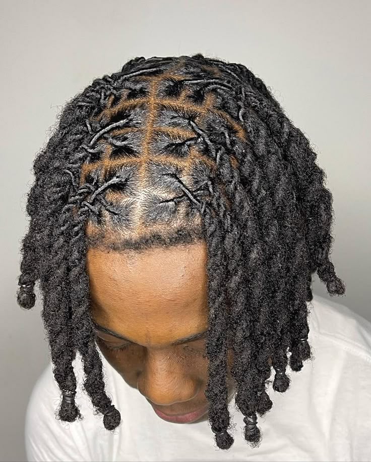 Short Locs With Two-Strand Twists