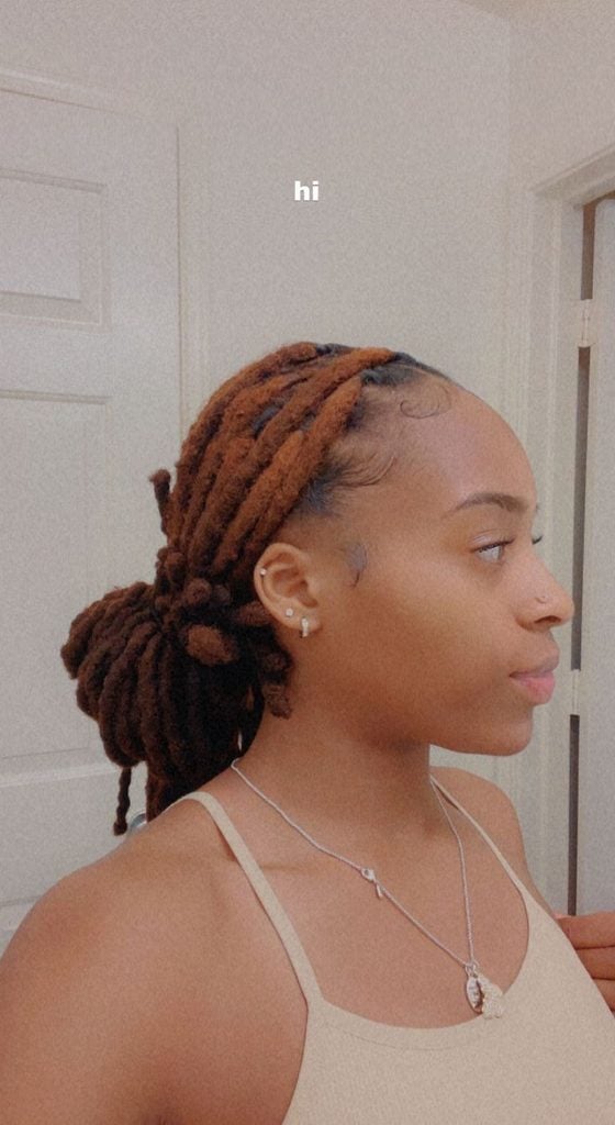 Low Loc Bun