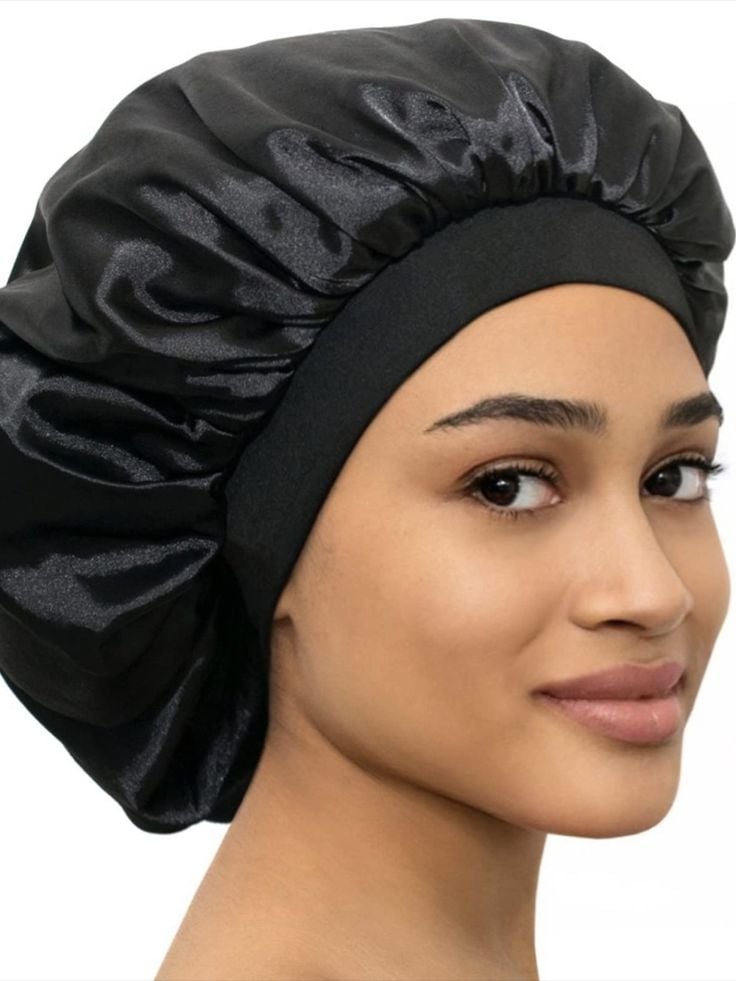 Satin Bonnet for Overnight Loc Protection