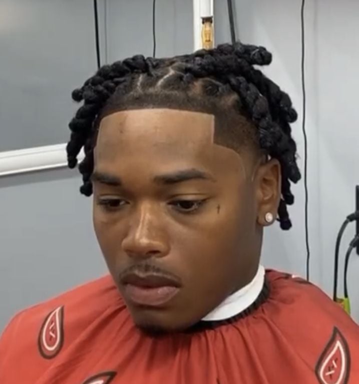 Starter Locs With Braided Sections
