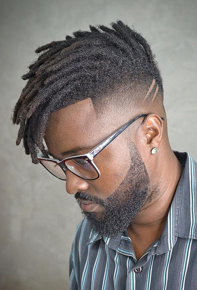 Starter Locs With a Side Part